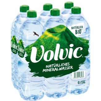 Volvic natürliches Mineralwasser naturelle